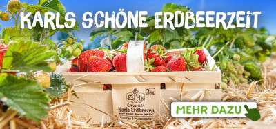 Erdbeerbanner